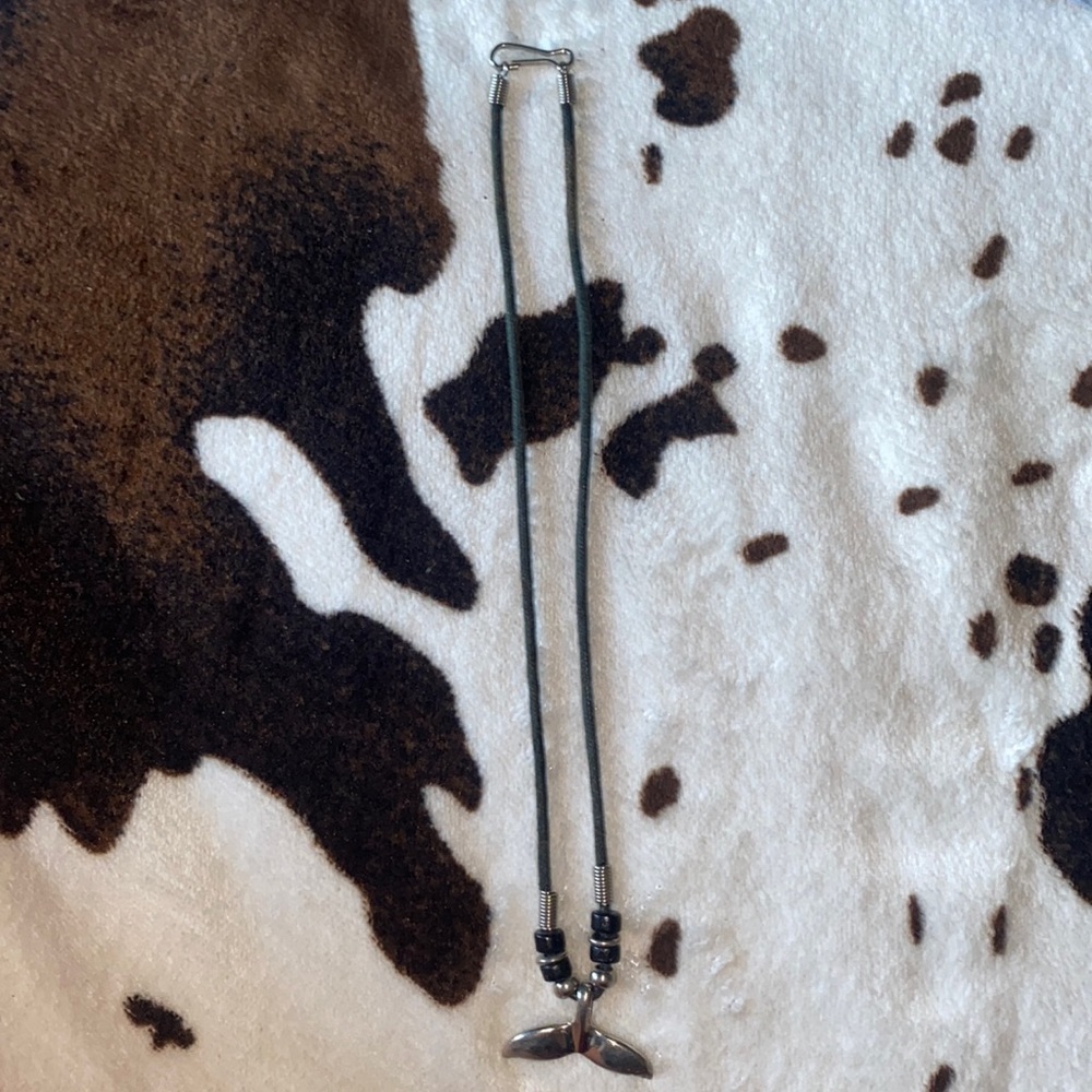 dolphin tail necklace